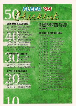 Checklist: Inserts