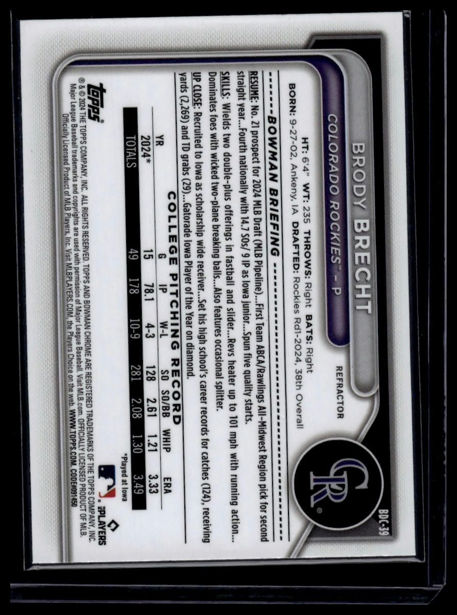 Card back