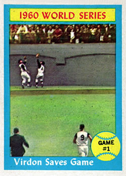 1960 World Series Game #1 - Virdon Saves Game