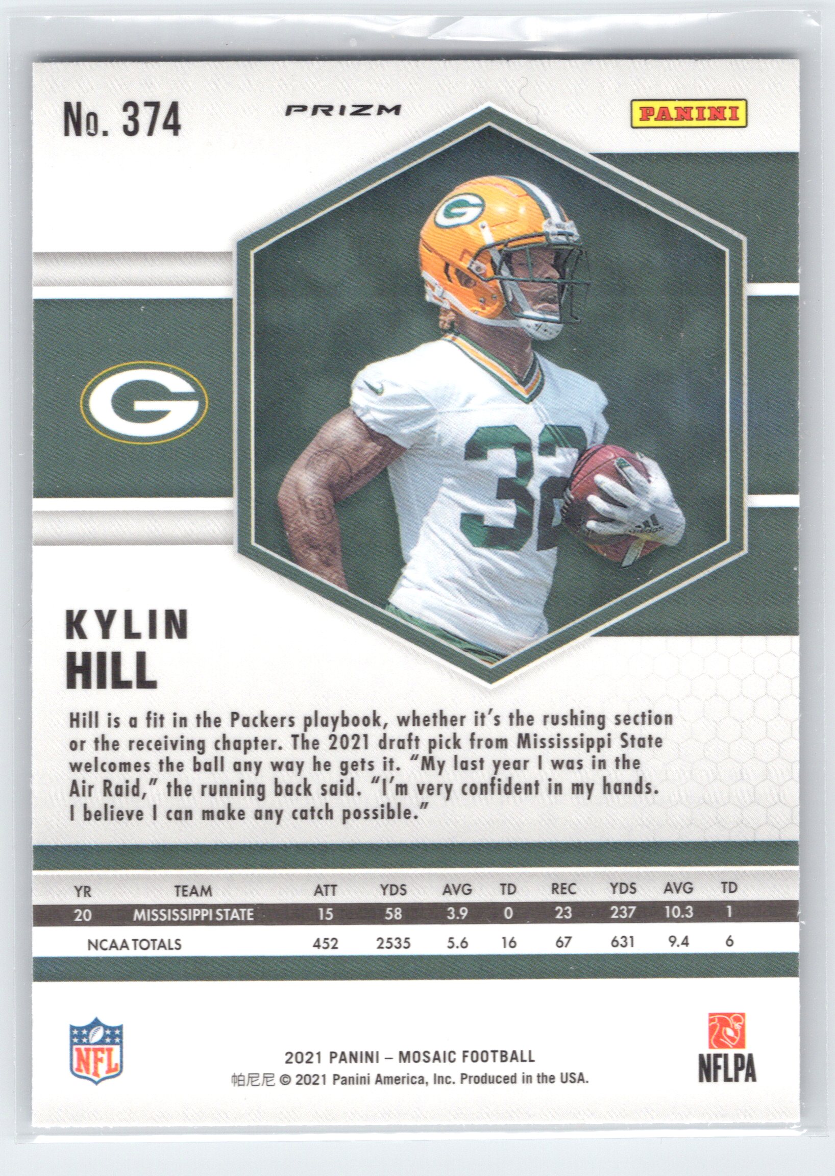 Card back