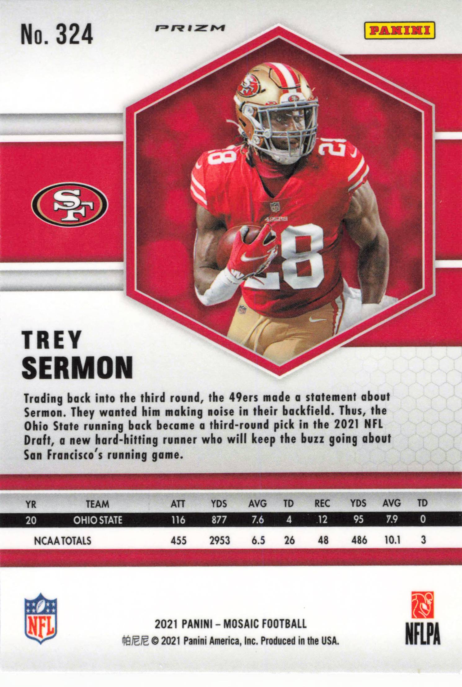 Card back
