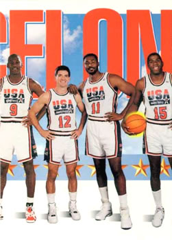 Michael Jordan / John Stockton / Karl Malone / Magic Johnson