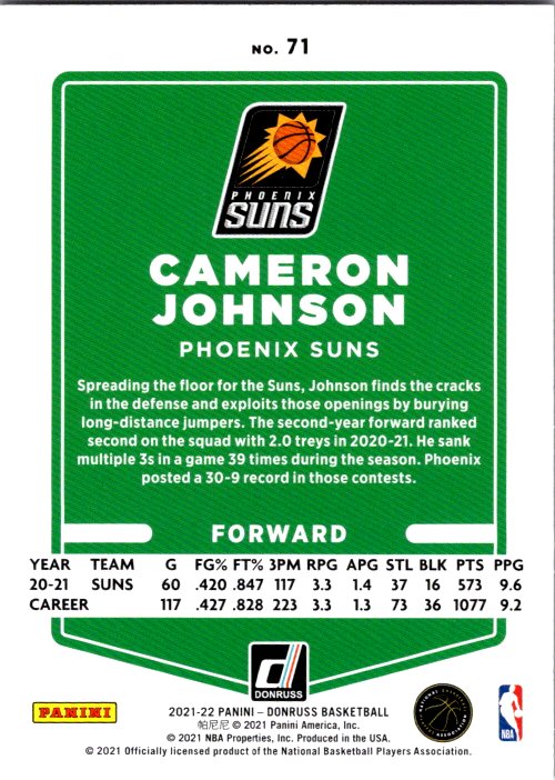 Card back