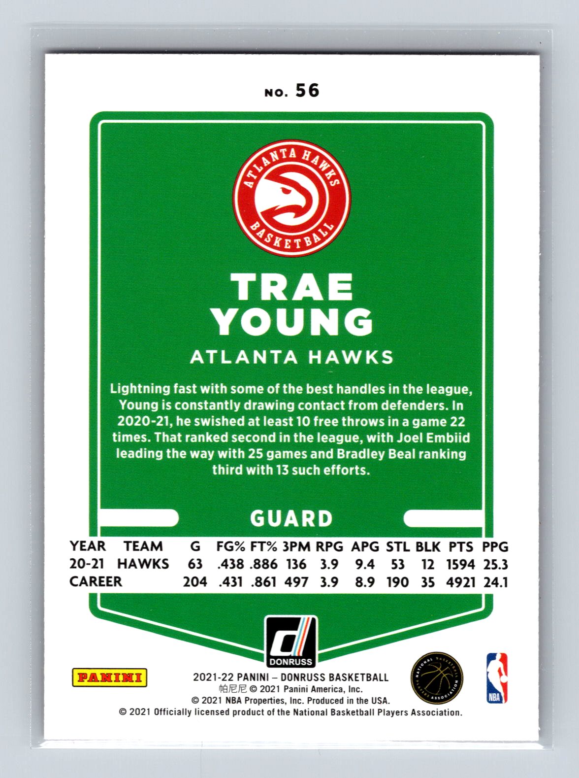 Card back