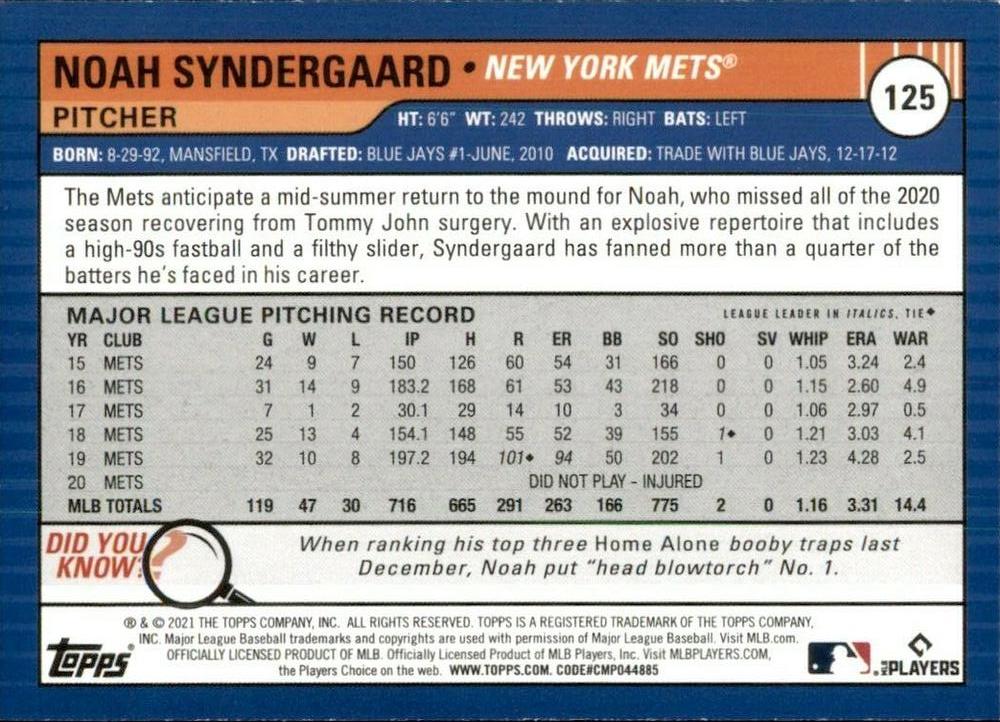 Card back