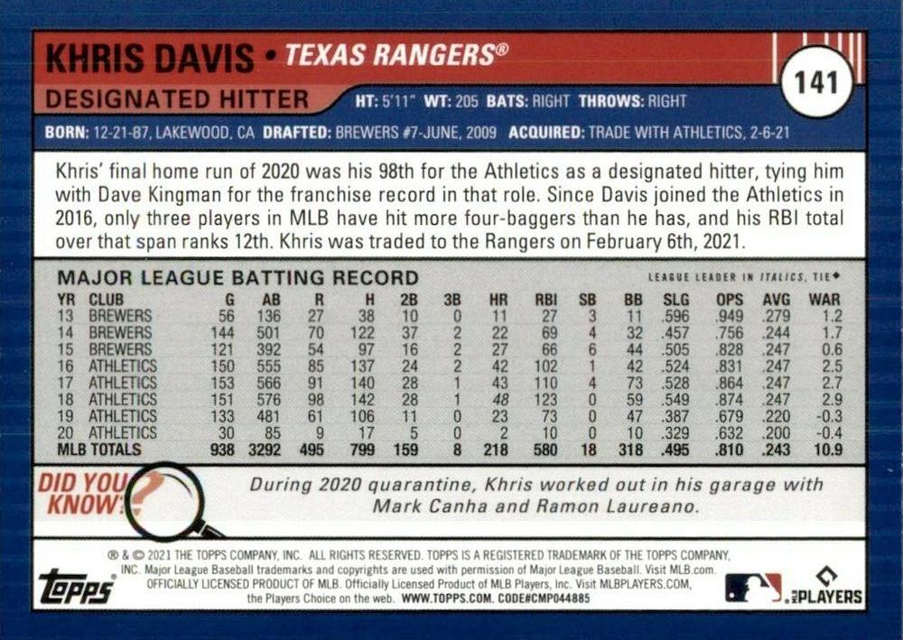 Card back