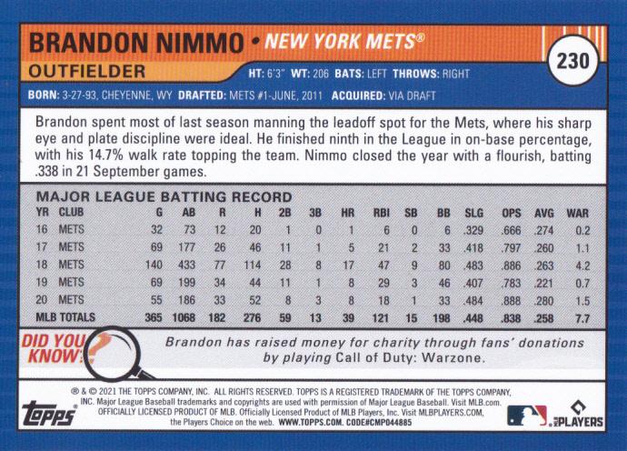 Card back