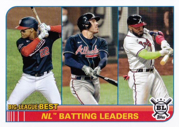 NL Batting Leaders (Juan Soto / Freddie Freeman / Marcell Ozuna) LL