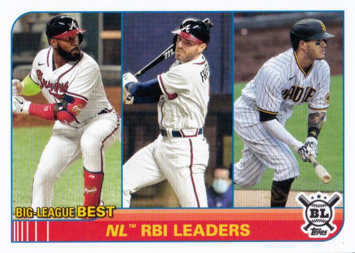 NL RBI Leaders (Marcell Ozuna / Freddie Freeman / Manny Machado) LL