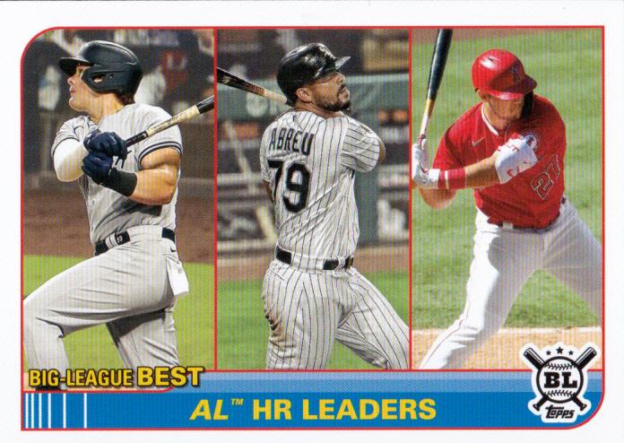 AL HR Leaders (Luke Voit / Jose Abreu / Mike Trout) LL