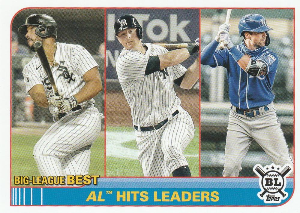 AL Hits Leaders (Jose Abreu / DJ LeMahieu / Whit Merrifield) LL
