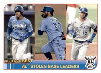 AL Stolen Base Leaders (Adalberto Mondesi / Jonathan Villar / Whit Merrifield) LL