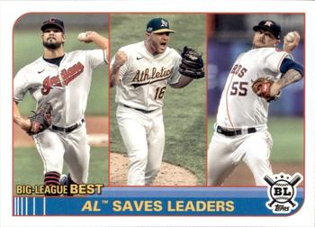 AL Saves Leaders (Brad Hand / Liam Hendriks / Ryan Pressly) LL