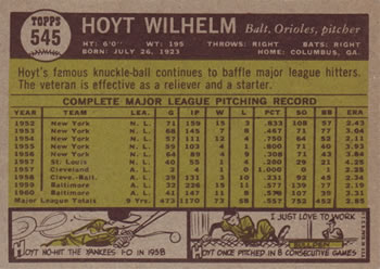 Card back