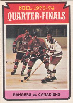 Quarter-Finals (Rangers vs. Canadiens)