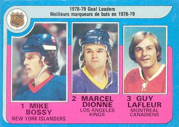 1978-79 Goal Leaders (Mike Bossy / Marcel Dionne / Guy Lafleur) LL