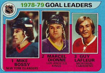1978-79 Goal Leaders (Mike Bossy / Marcel Dionne / Guy Lafleur)