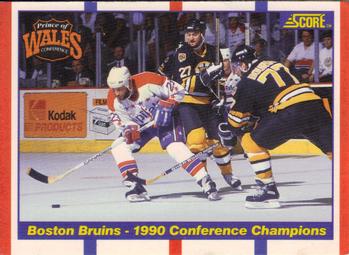 Boston Bruins 1990 Conference Champions