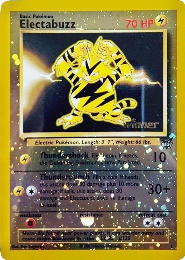 #001/009 Electabuzz