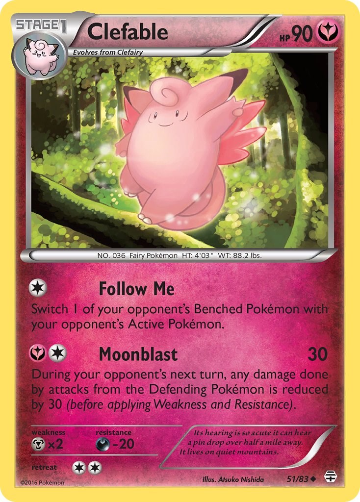 #51/83 Clefable