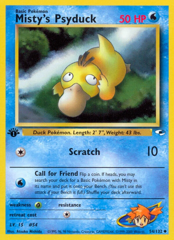 #054/132 Misty's Psyduck