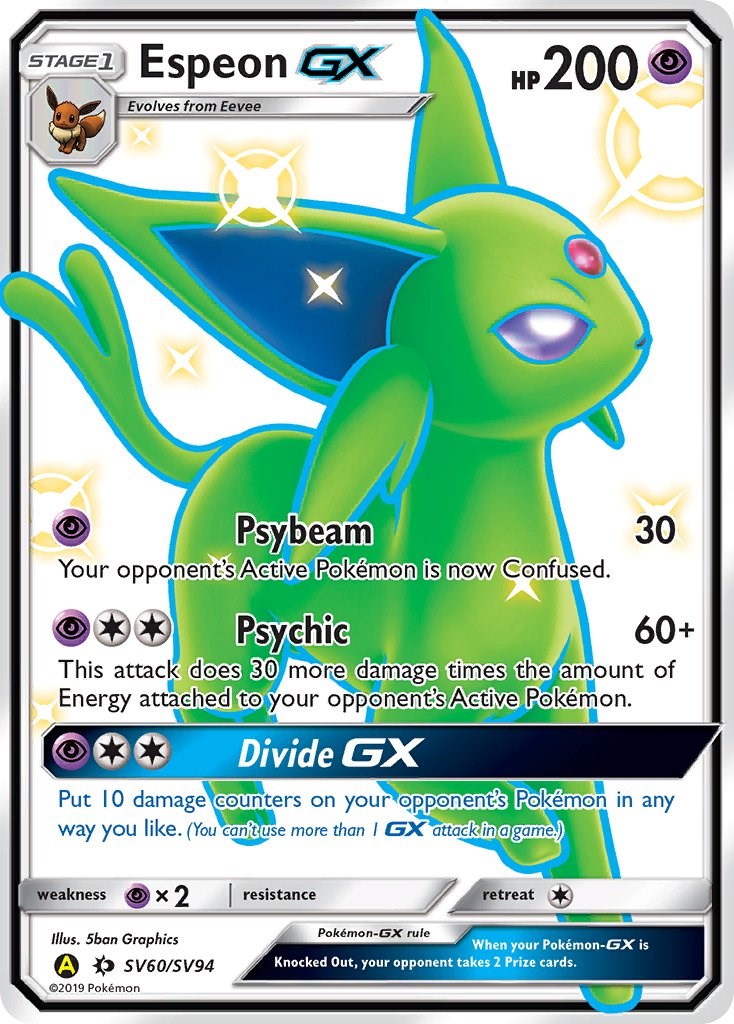 #SV60/SV94 Espeon GX