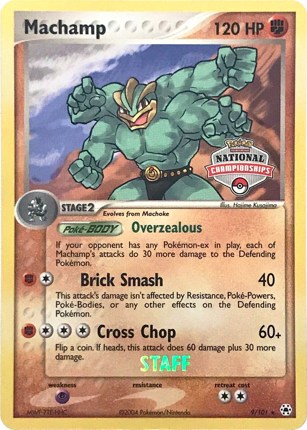 Machamp (National Championships) [Staff]