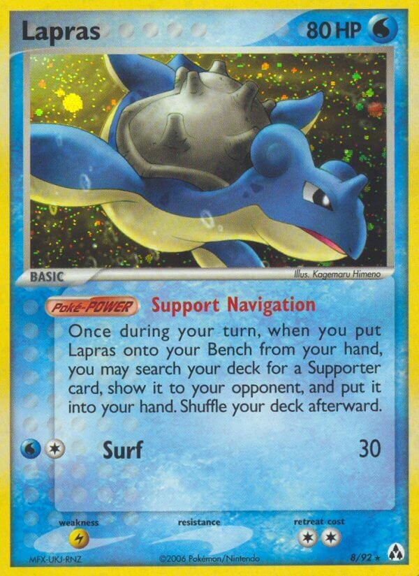 #8/92 Lapras