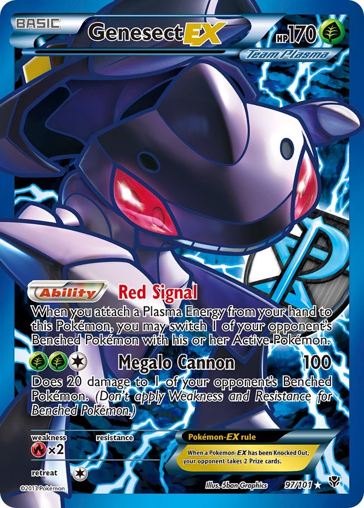 Genesect EX (Team Plasma) (97 Full Art)