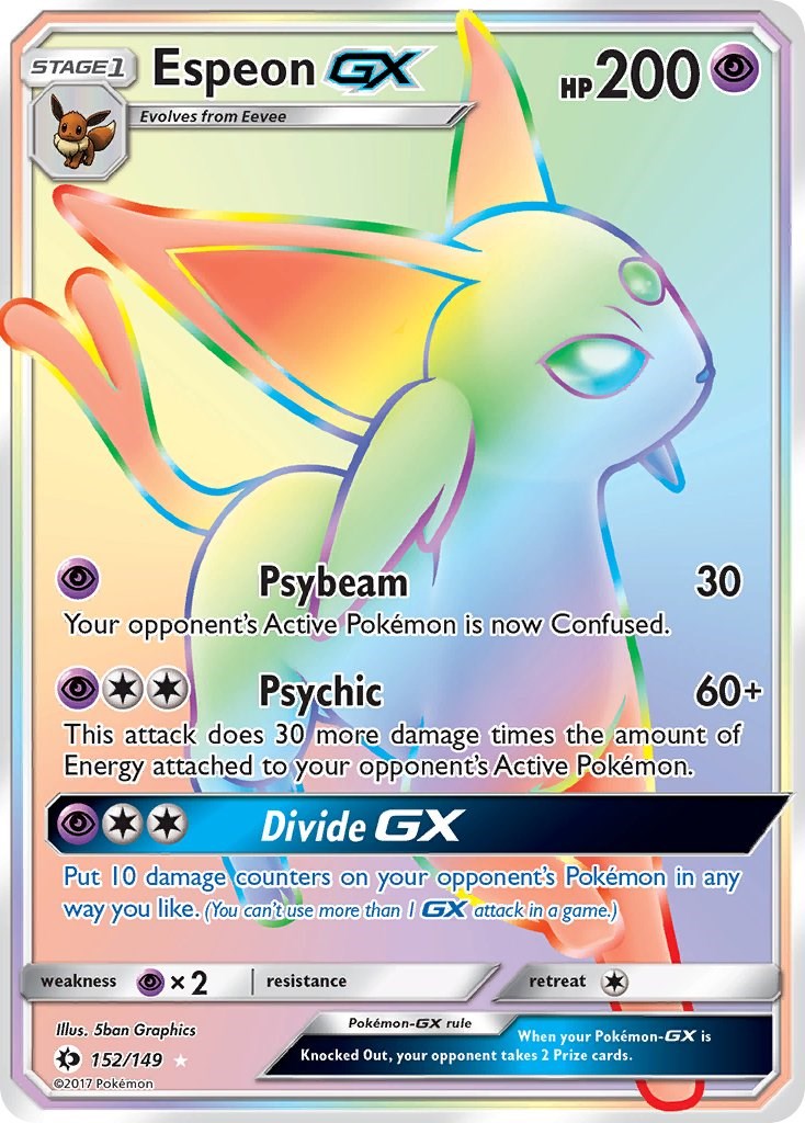 #152/149 Espeon GX (Secret)