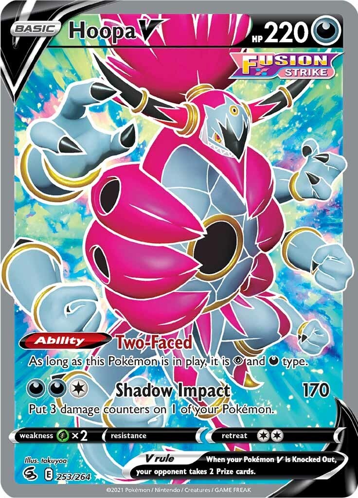 #253/264 Hoopa V (Full Art)