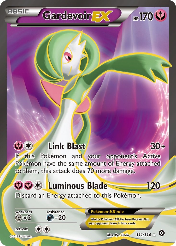 #111/114 Gardevoir EX (Full Art)
