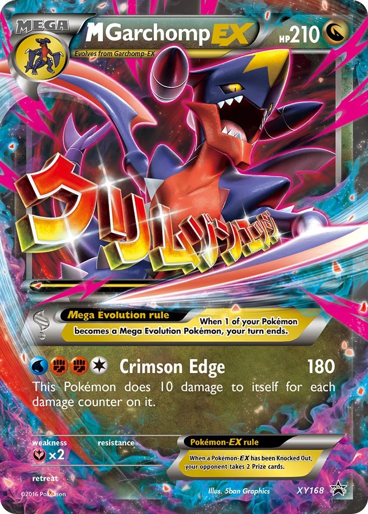 #XY168 M Garchomp EX