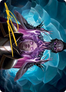 Mind Flayer Art Card (Gold-Stamped Signature)