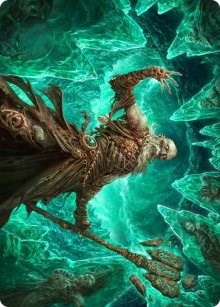 Draugr Necromancer Art Card