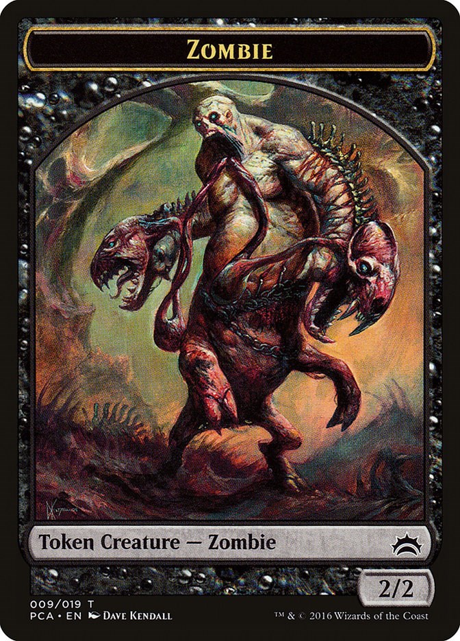 Zombie // Hellion Double-Sided Token