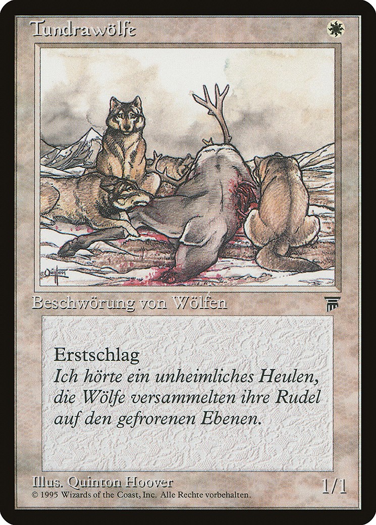 Tundra Wolves (German) "Tundrawolfe"