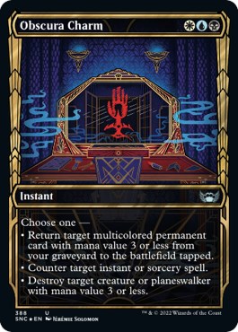 Obscura Charm (Gilded Foil)
