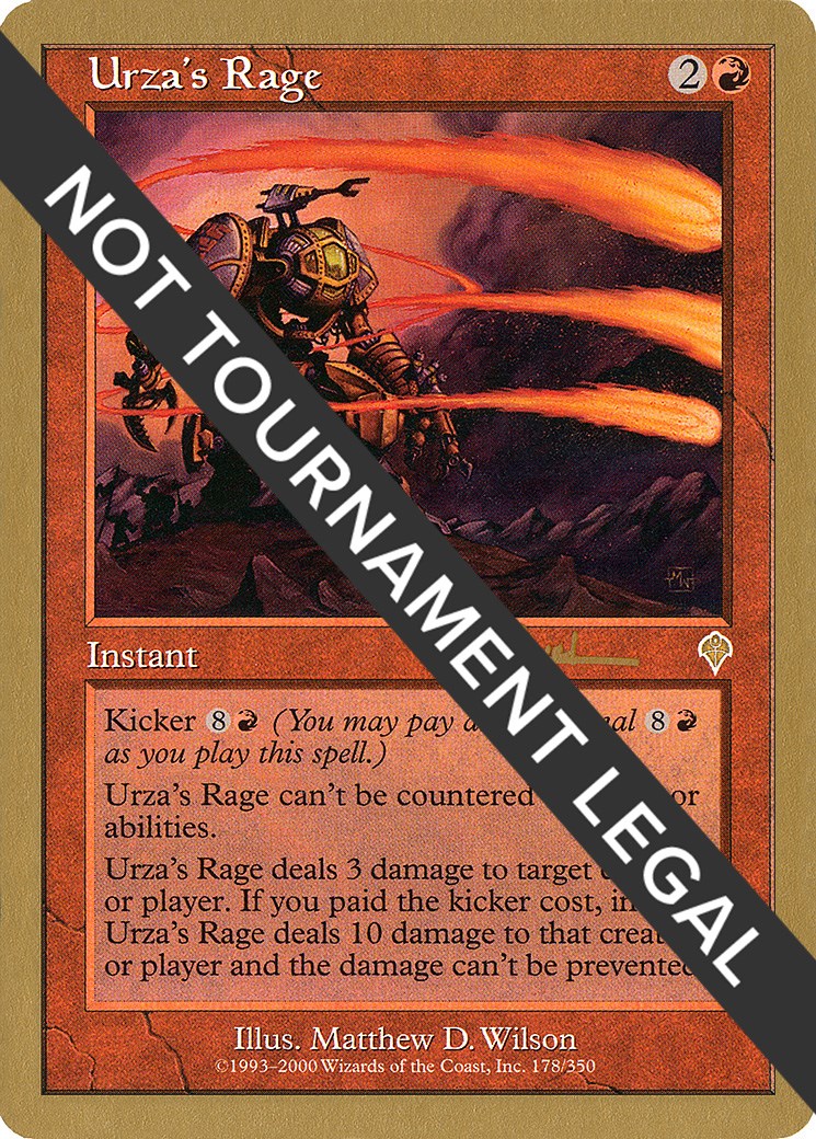 Urza's Rage 2001 Antoine Ruel (INV)