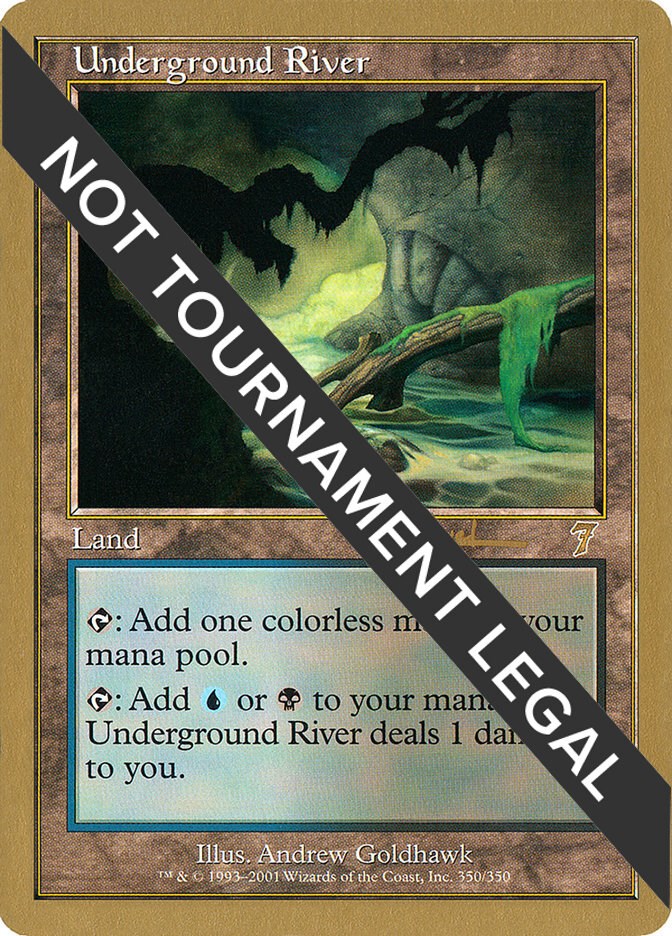 Underground River 2001 Antoine Ruel (7ED)