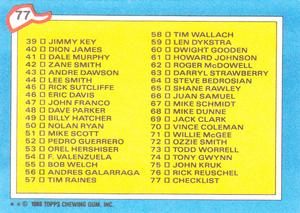 Card back