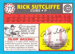 Card back