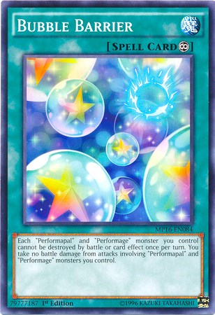 Bubble Barrier