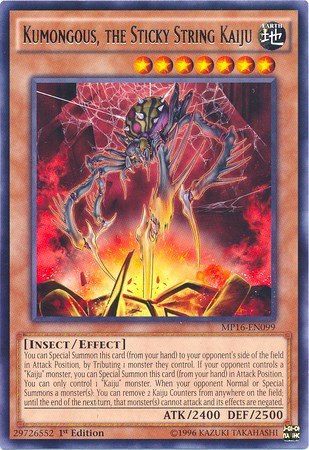 Kumongous, the Sticky String Kaiju