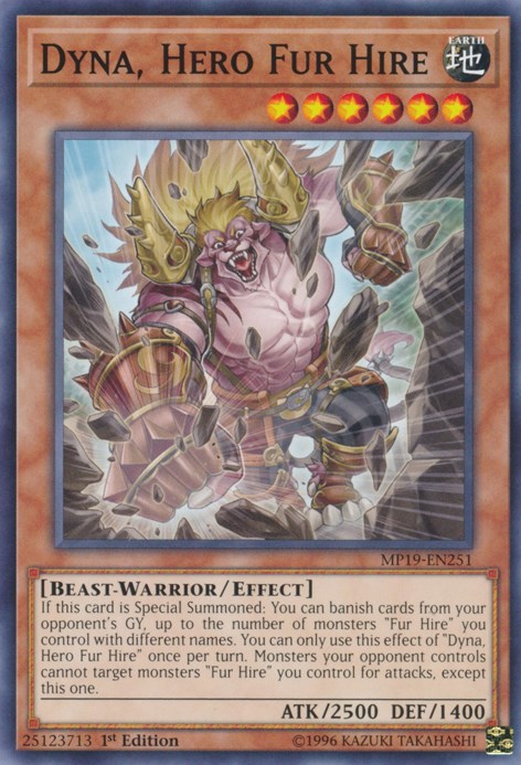 Dyna, Hero Fur Hire