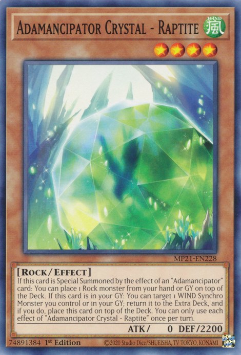 Adamancipator Crystal