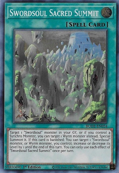 Swordsoul Sacred Summit