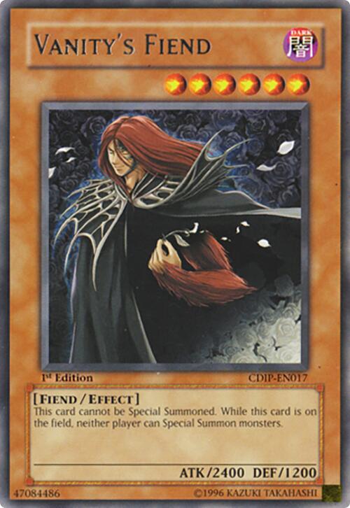 Vanity's Fiend