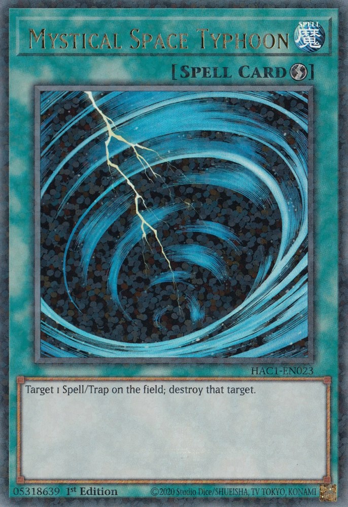 Mystical Space Typhoon (Duel Terminal)