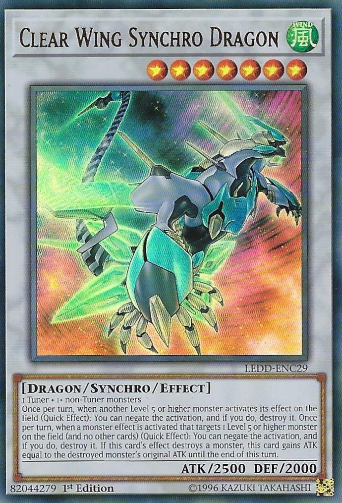 Clear Wing Synchro Dragon